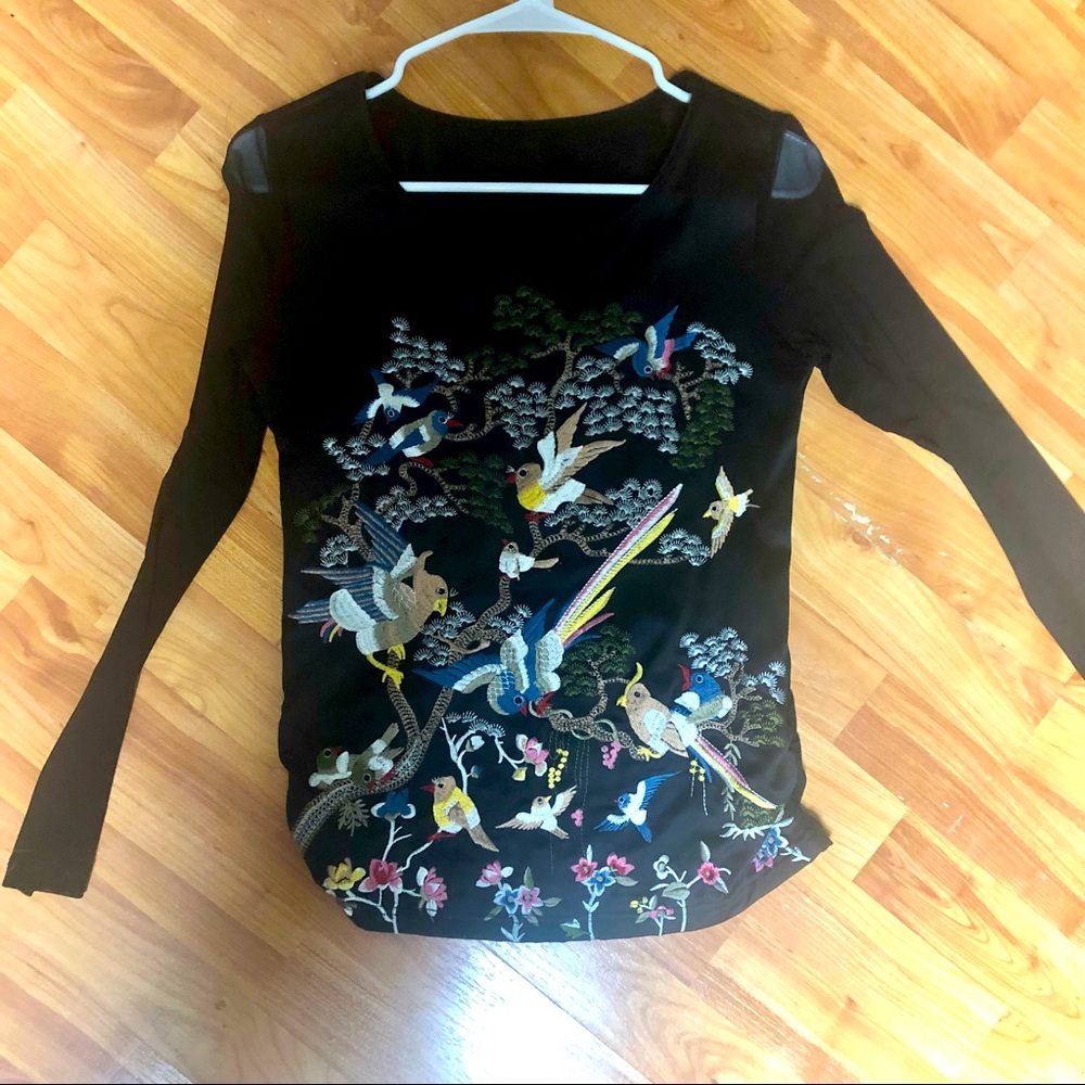 Embroidered blouse